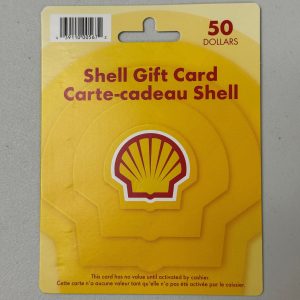 Shell Gas Card #3- $50 value