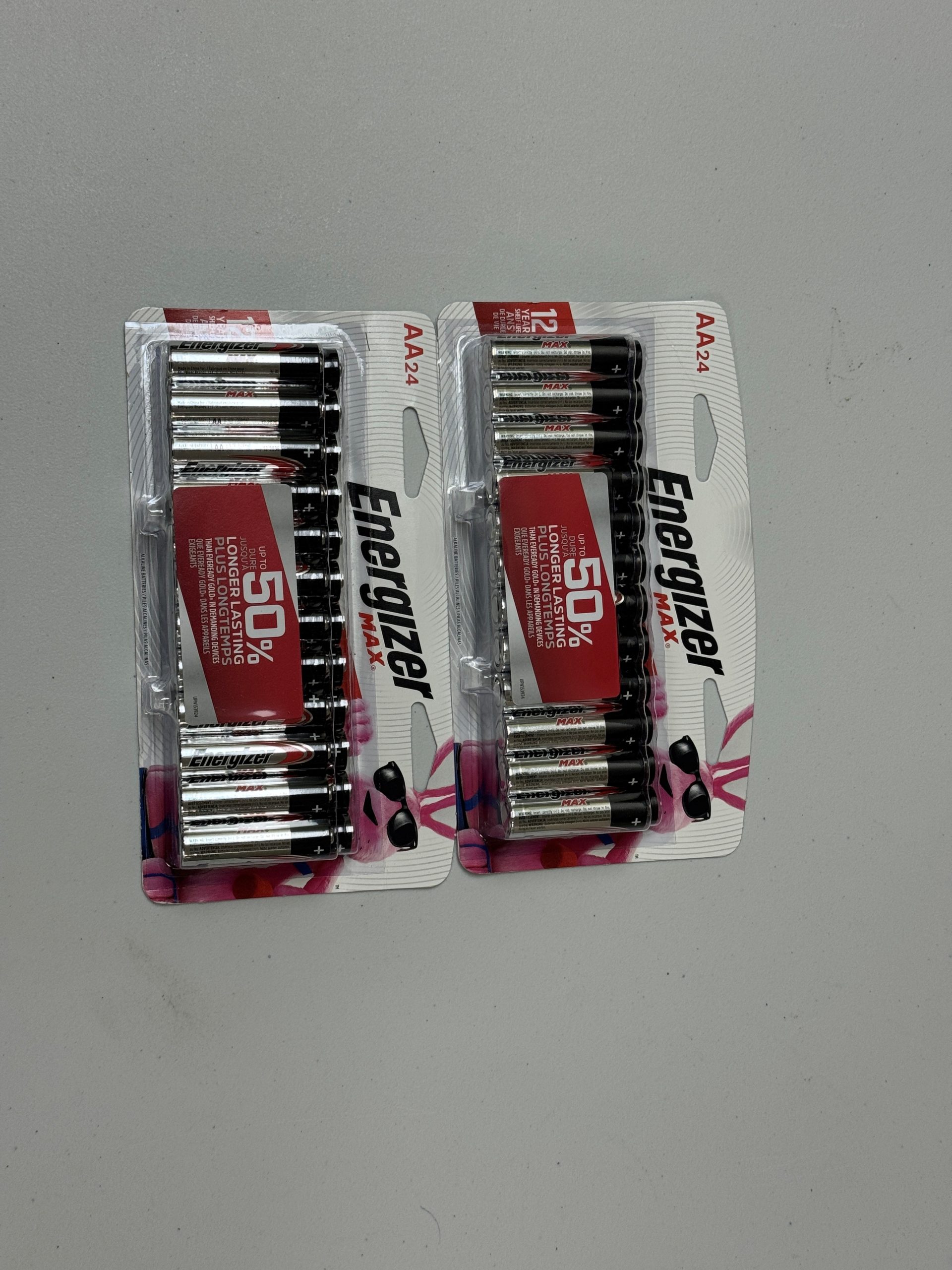 Energizer AA Batteries – Value $85