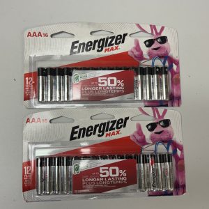 Energizer AAA Batteries - Value $70