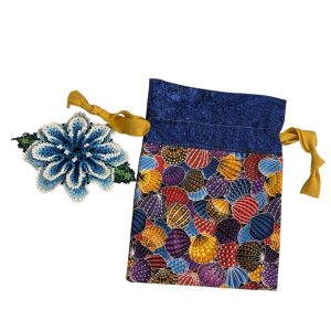 Hand Beaded Hair Barrette - Valued at $20