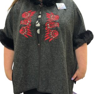 One-size Cape with design by Joe Wilson - Valued at $130