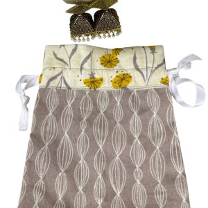 Ornate Indian Earings in Costume  Gold - Valued at $15