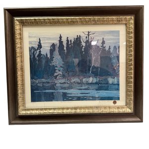 Framed Limited Edition Print "Northern Forest" - Valued at $150