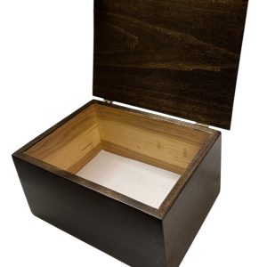 Carved Wooden Keepsake Box # 10 -Valued at $35