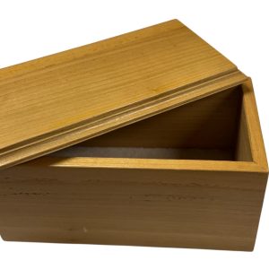 Carved Wooden Keepsake Box # 11 -Valued at $30