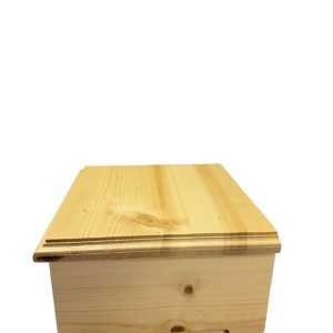 Carved Wooden Keepsake Box # 13 -Valued at $40