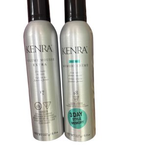 Kenra Firm Hold Volume Mousse&Memory Creme - Valued at $55