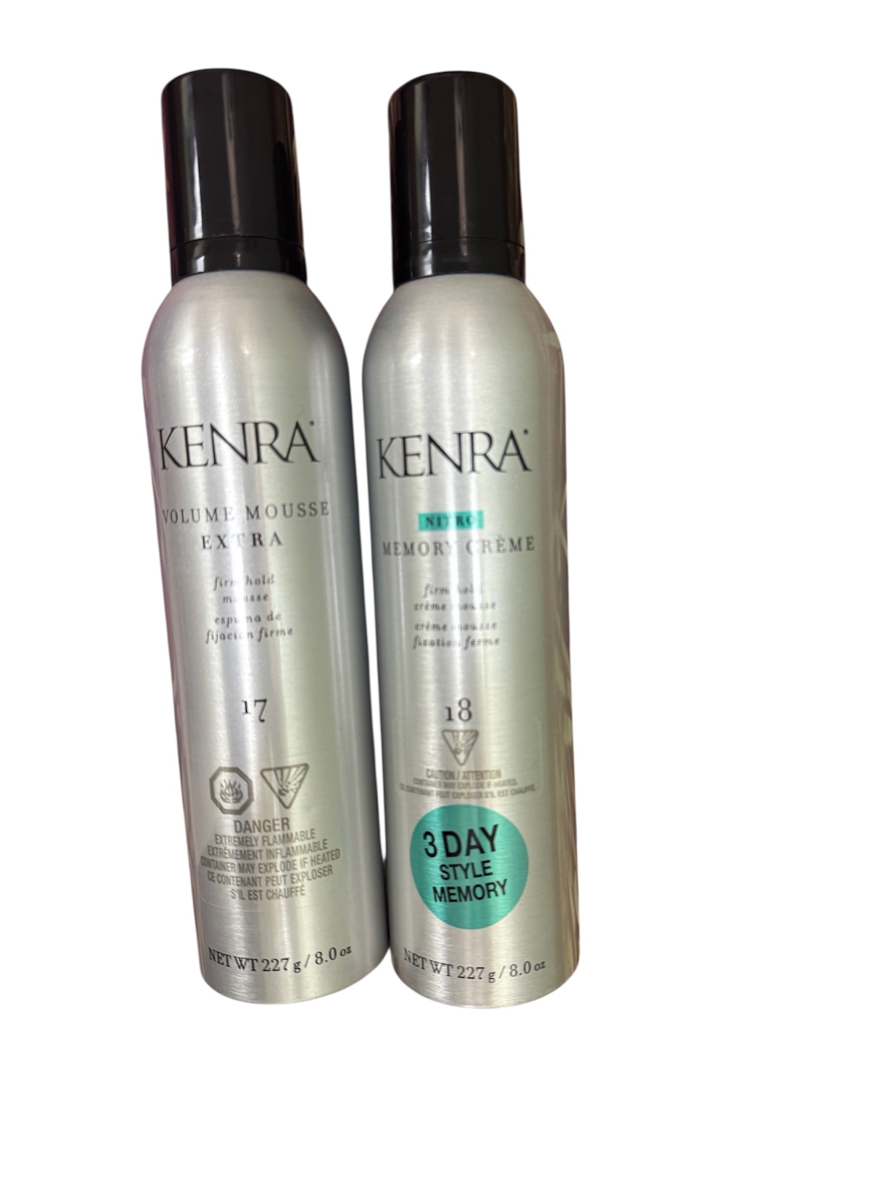 Kenra Firm Hold Volume Mousse&Memory Creme – Valued at $55