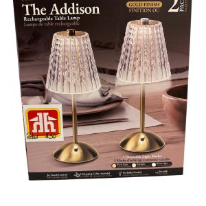 Rechargable Table Lamps (2) - Valued at $30