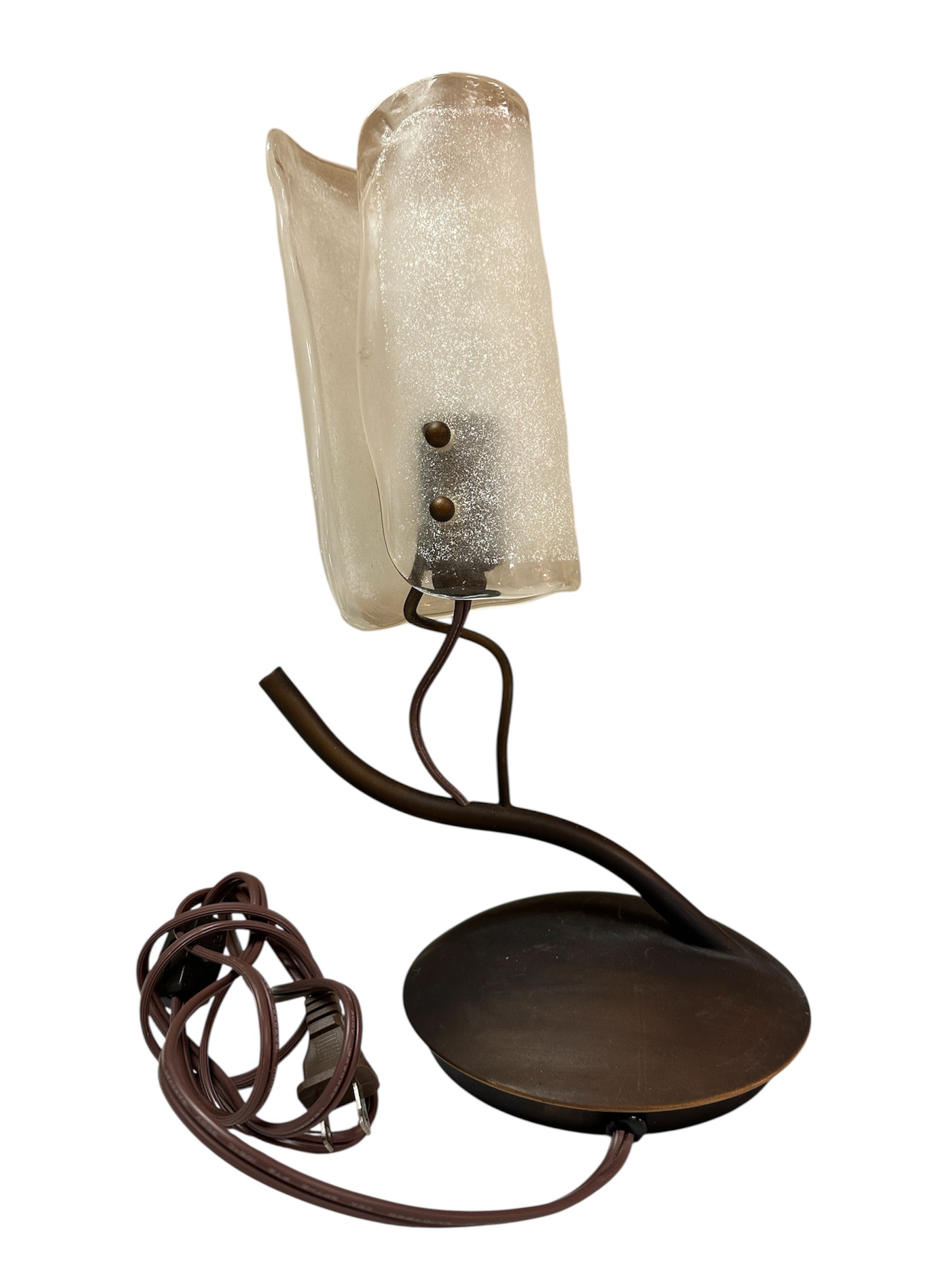 Rustic Table Lamp – Valued at $45