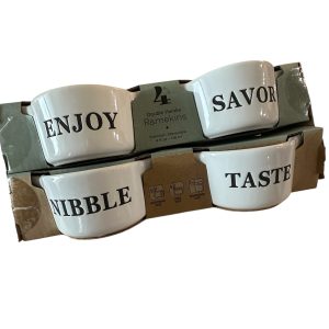 Ramekins (4) - Valued at $22