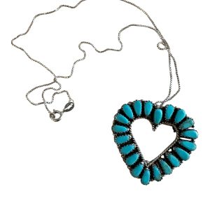 Turquoise Brooch/necklace - Valued at $180
